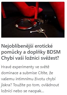nejoblíbenější erotické pomůcky